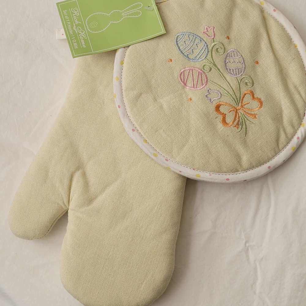 Easter/Spring Pot holder set - Picture 3 of 4